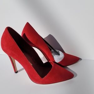 NEW w/ BOX ALICE+OLIVIA SUEDE PUMPS